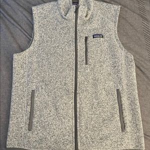 Patagonia Better Sweater Vest Sz Large Grey
